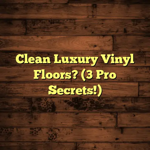 Clean Luxury Vinyl Floors? (3 Pro Secrets!)