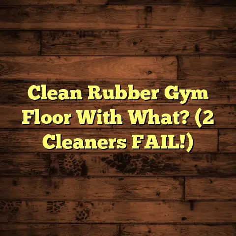 Clean Rubber Gym Floor With What? (2 Cleaners FAIL!)