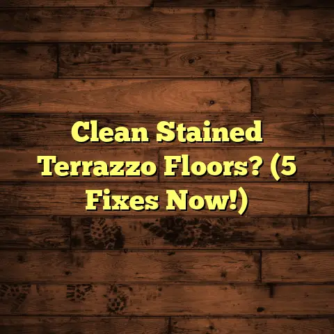 Clean Stained Terrazzo Floors? (5 Fixes Now!)