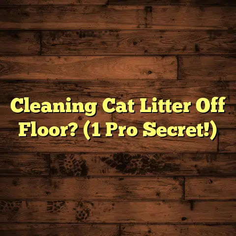 Cleaning Cat Litter Off Floor? (1 Pro Secret!)