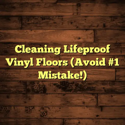 Cleaning Lifeproof Vinyl Floors (Avoid #1 Mistake!)