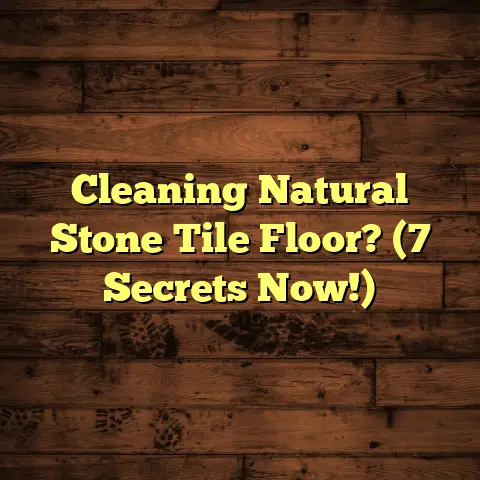 Cleaning Natural Stone Tile Floor? (7 Secrets Now!)