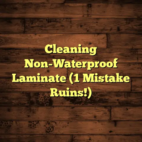 Cleaning Non-Waterproof Laminate (1 Mistake Ruins!)