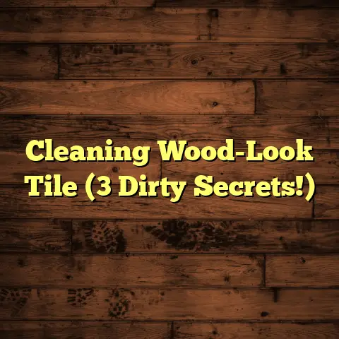 Cleaning Wood-Look Tile (3 Dirty Secrets!)