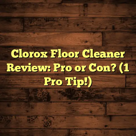 Clorox Floor Cleaner Review: Pro or Con? (1 Pro Tip!)