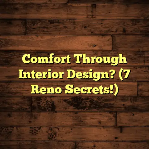 Comfort Through Interior Design? (7 Reno Secrets!)