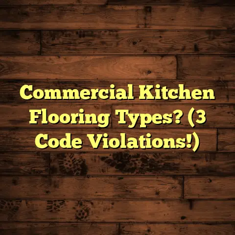 Commercial Kitchen Flooring Types? (3 Code Violations!)