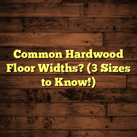 Common Hardwood Floor Widths? (3 Sizes to Know!)