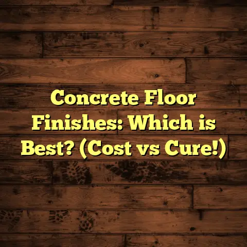 Concrete Floor Finishes: Which is Best? (Cost vs Cure!)