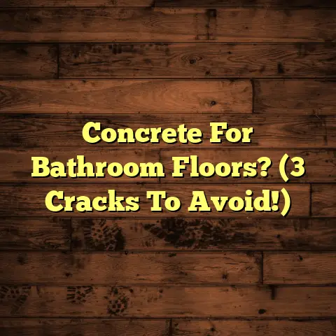 Concrete For Bathroom Floors? (3 Cracks To Avoid!)