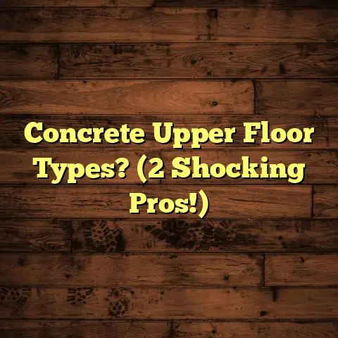 Concrete Upper Floor Types? (2 Shocking Pros!)