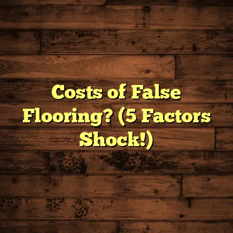 Costs of False Flooring? (5 Factors Shock!)