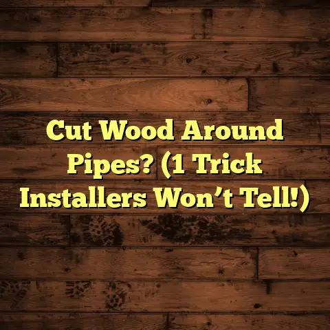 Cut Wood Around Pipes? (1 Trick Installers Won’t Tell!)