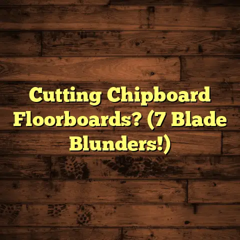 Cutting Chipboard Floorboards? (7 Blade Blunders!)