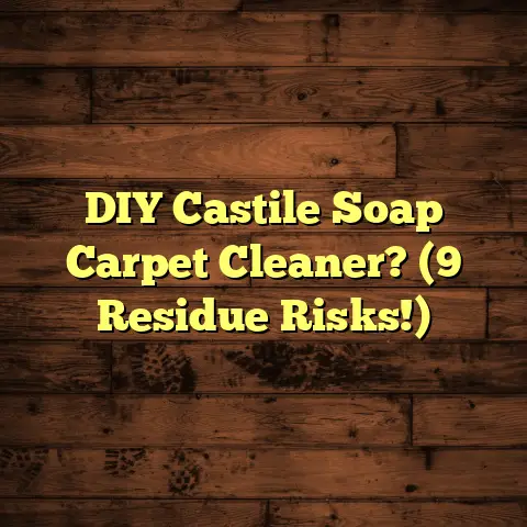 DIY Castile Soap Carpet Cleaner? (9 Residue Risks!)