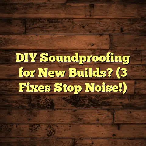 DIY Soundproofing for New Builds? (3 Fixes Stop Noise!)