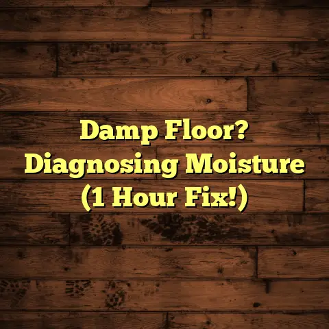Damp Floor? Diagnosing Moisture (1 Hour Fix!)