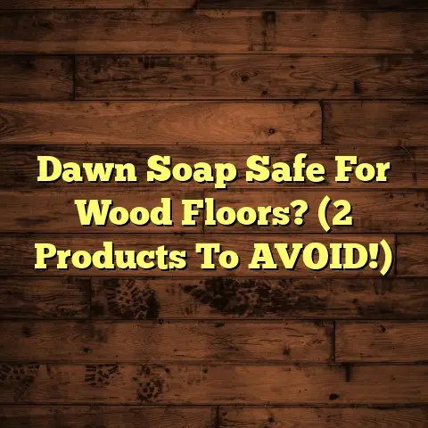 Dawn Soap Safe For Wood Floors? (2 Products To AVOID!)