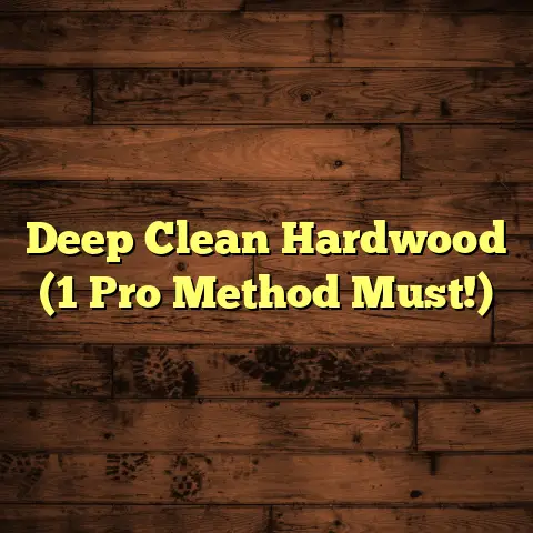 Deep Clean Hardwood (1 Pro Method Must!)