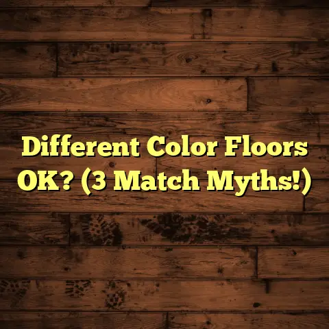 Different Color Floors OK? (3 Match Myths!)