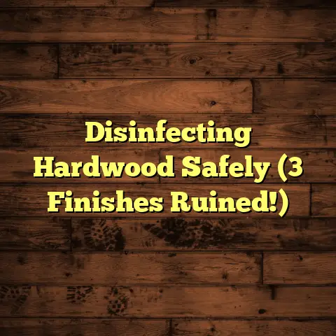Disinfecting Hardwood Safely (3 Finishes Ruined!)