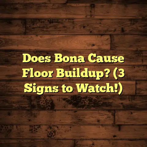 Does Bona Cause Floor Buildup? (3 Signs to Watch!)