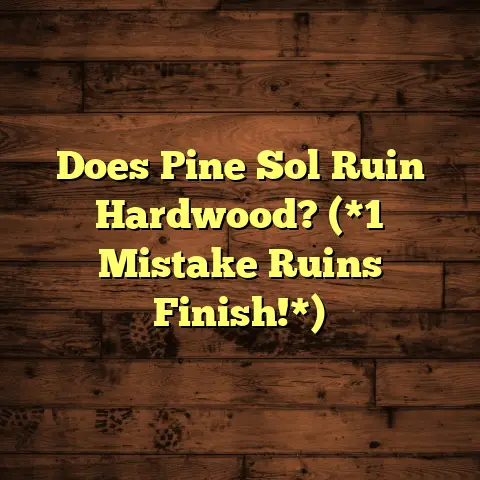 Does Pine Sol Ruin Hardwood? (*1 Mistake Ruins Finish!*)