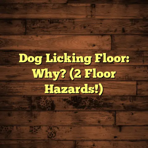 Dog Licking Floor: Why? (2 Floor Hazards!)