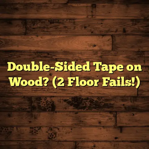 Double-Sided Tape on Wood? (2 Floor Fails!)