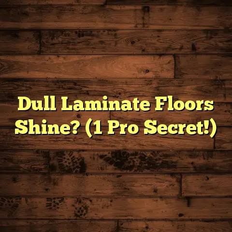 Dull Laminate Floors Shine? (1 Pro Secret!)