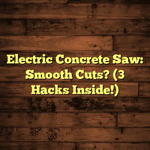 Electric Concrete Saw: Smooth Cuts? (3 Hacks Inside!)