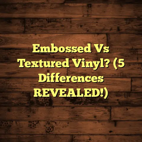 Embossed Vs Textured Vinyl? (5 Differences REVEALED!)