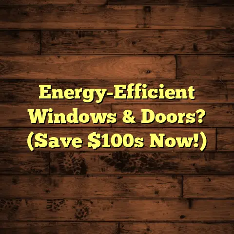 Energy-Efficient Windows & Doors? (Save $100s Now!)