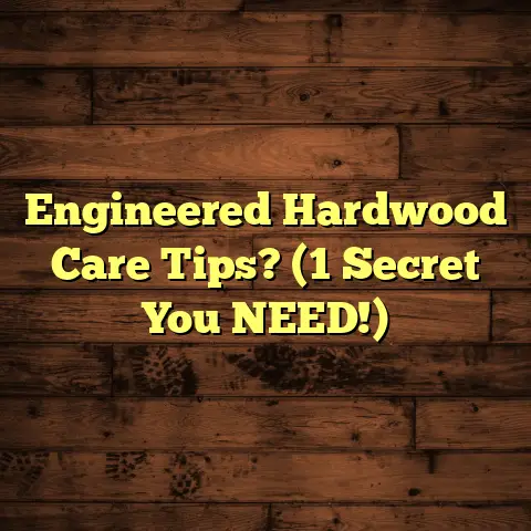 Engineered Hardwood Care Tips? (1 Secret You NEED!)