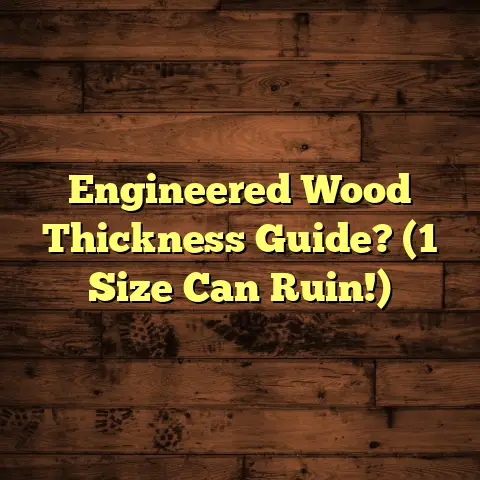 Engineered Wood Thickness Guide? (1 Size Can Ruin!)