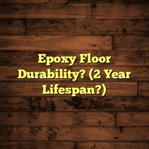 Epoxy Floor Durability? (2 Year Lifespan?)