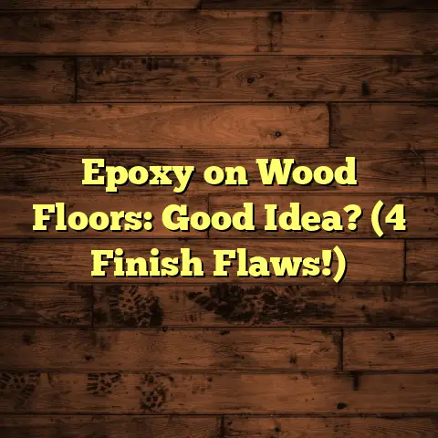 Epoxy on Wood Floors: Good Idea? (4 Finish Flaws!)