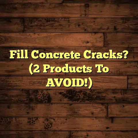 Fill Concrete Cracks? (2 Products To AVOID!)