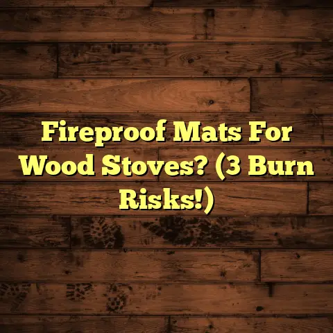 Fireproof Mats For Wood Stoves? (3 Burn Risks!)