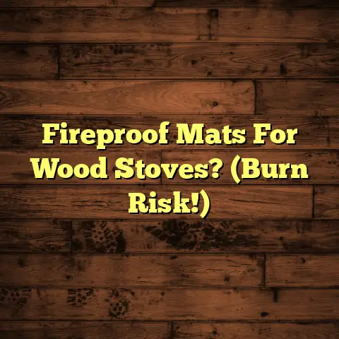 Fireproof Mats For Wood Stoves? (Burn Risk!)
