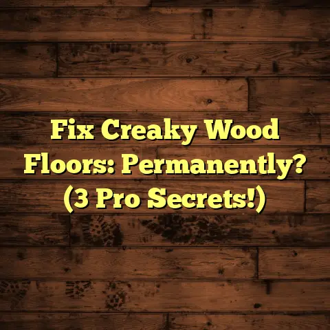 Fix Creaky Wood Floors: Permanently? (3 Pro Secrets!)