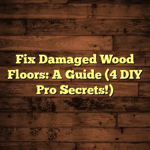 Fix Damaged Wood Floors: A Guide (4 DIY Pro Secrets!)