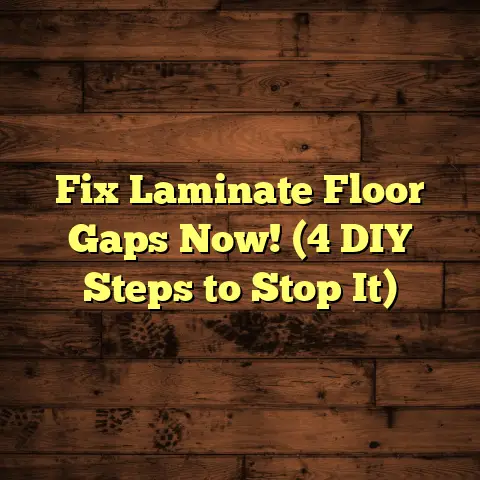 Fix Laminate Floor Gaps Now! (4 DIY Steps to Stop It)