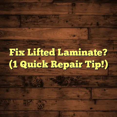 Fix Lifted Laminate? (1 Quick Repair Tip!)