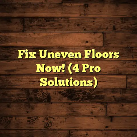 Fix Uneven Floors Now! (4 Pro Solutions)