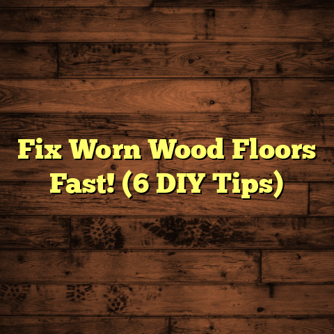 Fix Worn Wood Floors Fast! (6 DIY Tips)