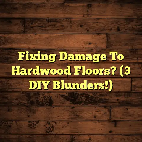 Fixing Damage To Hardwood Floors? (3 DIY Blunders!)