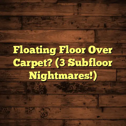 Floating Floor Over Carpet? (3 Subfloor Nightmares!)