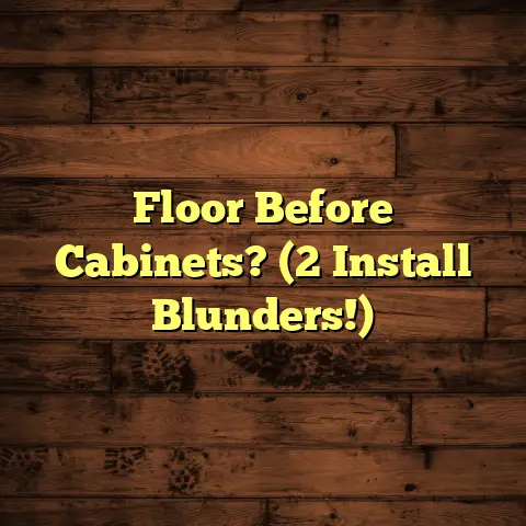 Floor Before Cabinets? (2 Install Blunders!)