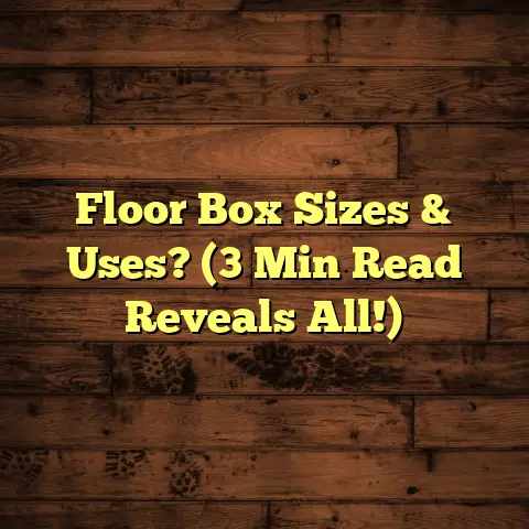 Floor Box Sizes & Uses? (3 Min Read Reveals All!)